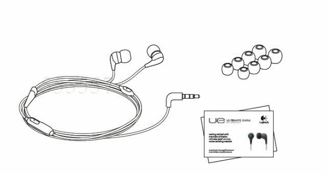 SLUCHAWKI LOGITECH ULTIMATE EARS 200vi HEADSET Kod producenta 5099206024991