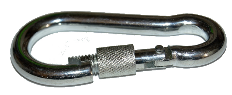 

Mały karabińczyk z zakrętką 51x26mm