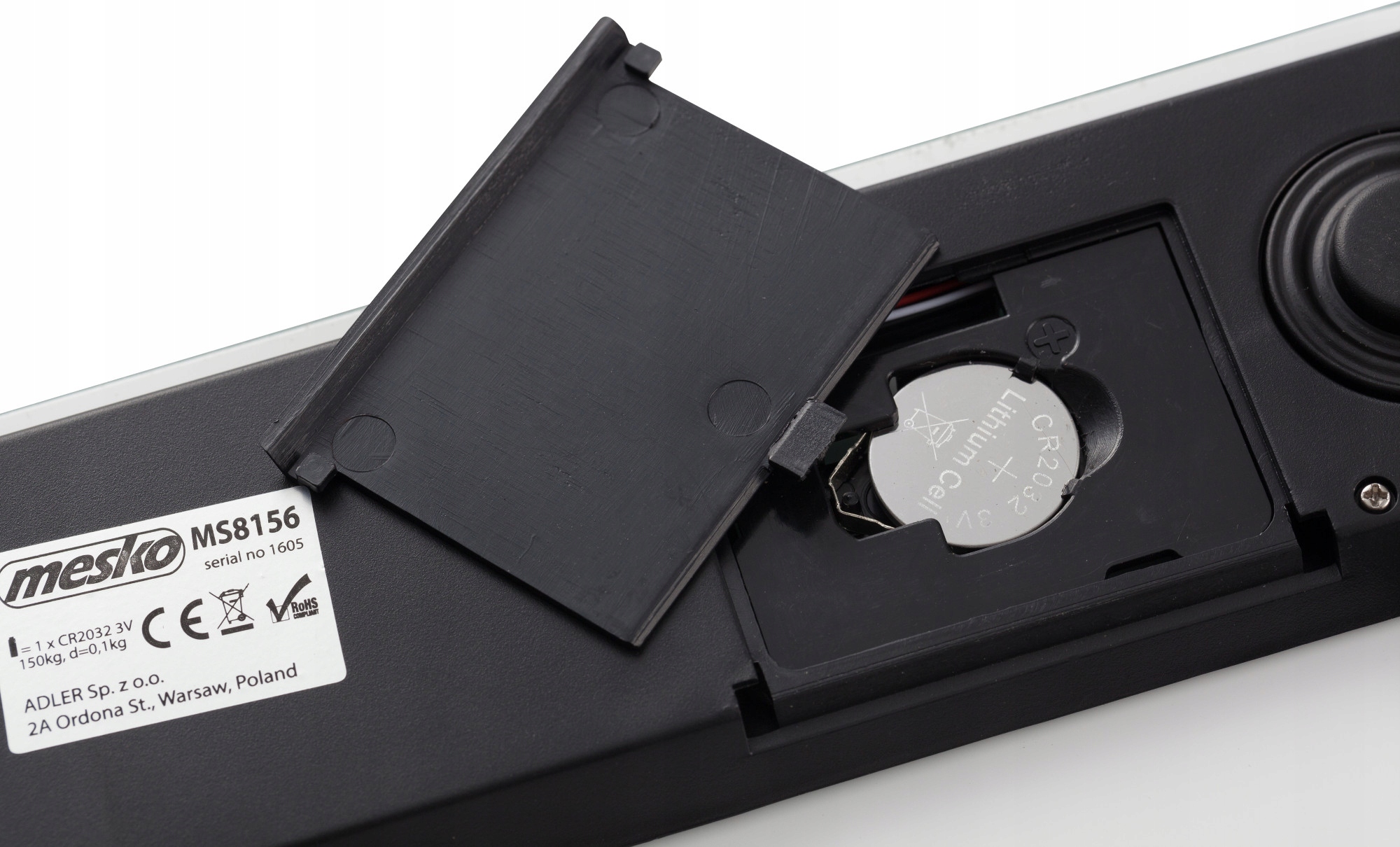 Waga Łazienkowa MS 8156 Szkło Hartowane 150 kg LCD