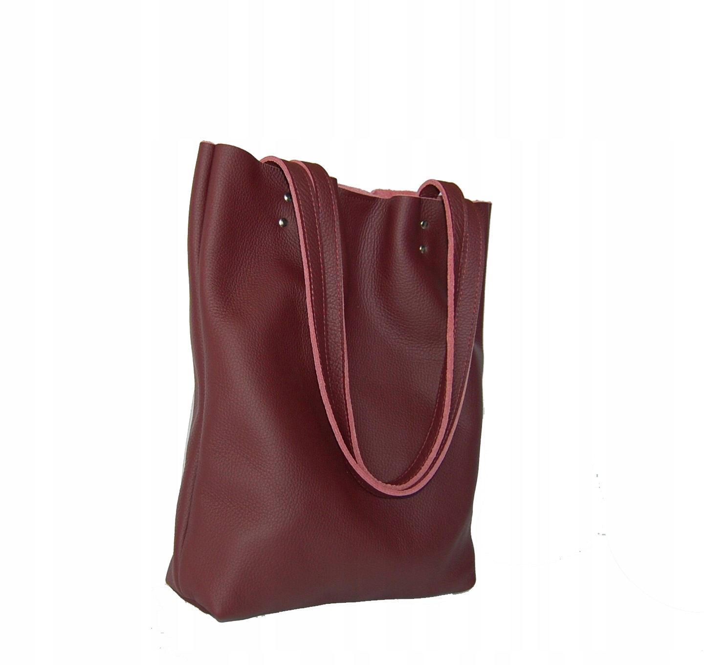 TOREBKA SKÓRZANA SHOPPER BAG 100% SKÓRA NATURALNA Marka inna