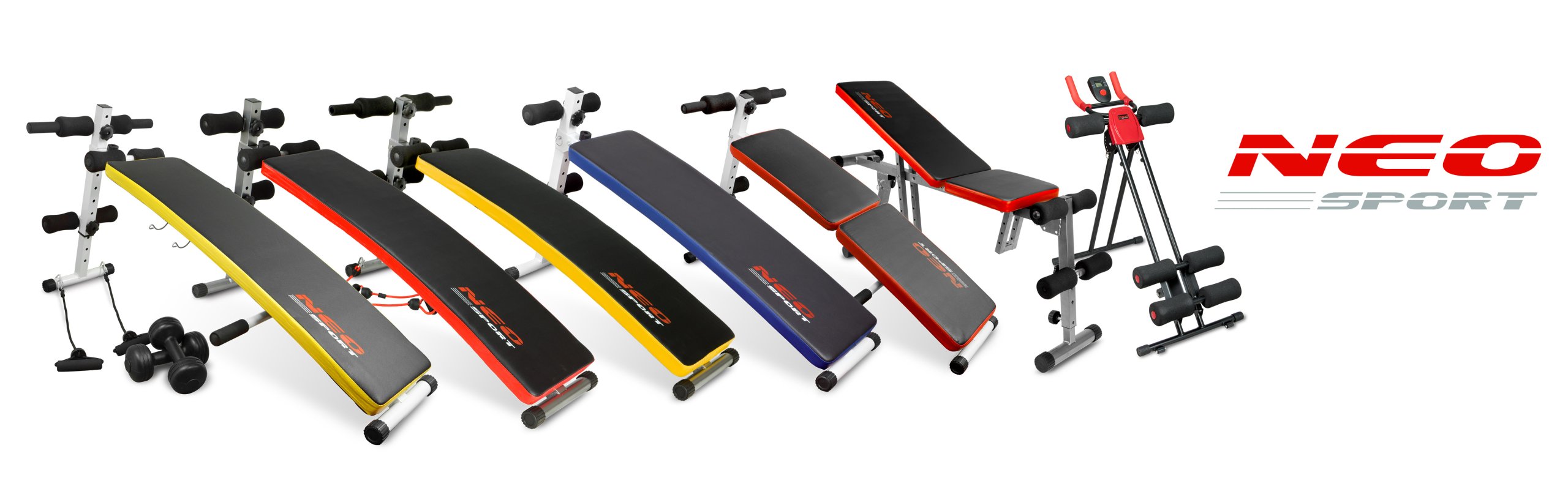 NEOSPORT NS-09 вага продукту лава для вправ складна лава з одиничною упаковкою 8,2 кг