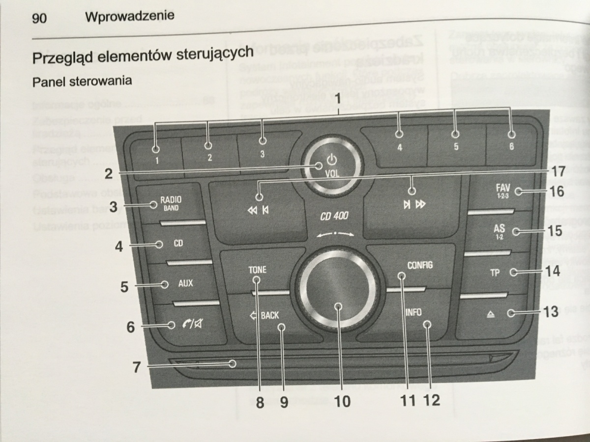 OPEL MOKKA polska instrukcja obsługi + nawi audio Tematyka Samochody osobowe