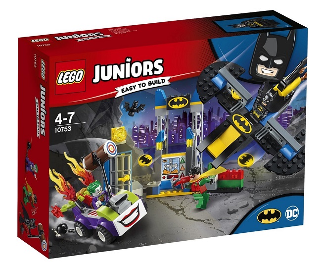 

Lego 10753 Juniors Atak Jokera Na Jaskinię Batmana
