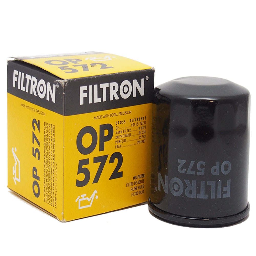 FILTRON FILTR OLEJU OP572 zamiennik W68