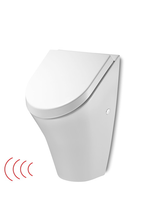 Pisoár Roca s krytom a bezdotykovým automatom