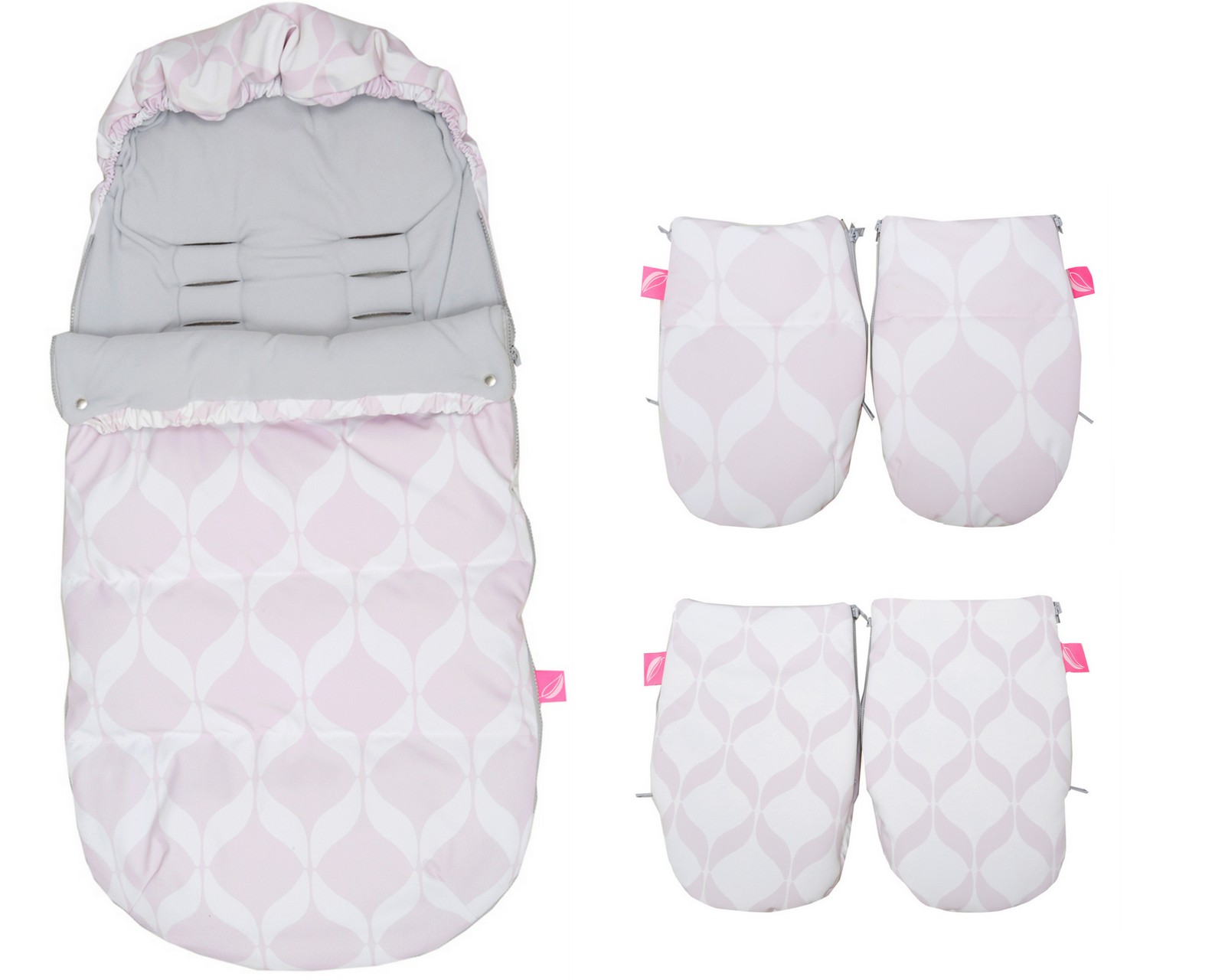 Прогулочный конверт с вкладышем anywstrząs.+ муфты MOTHERHOOD