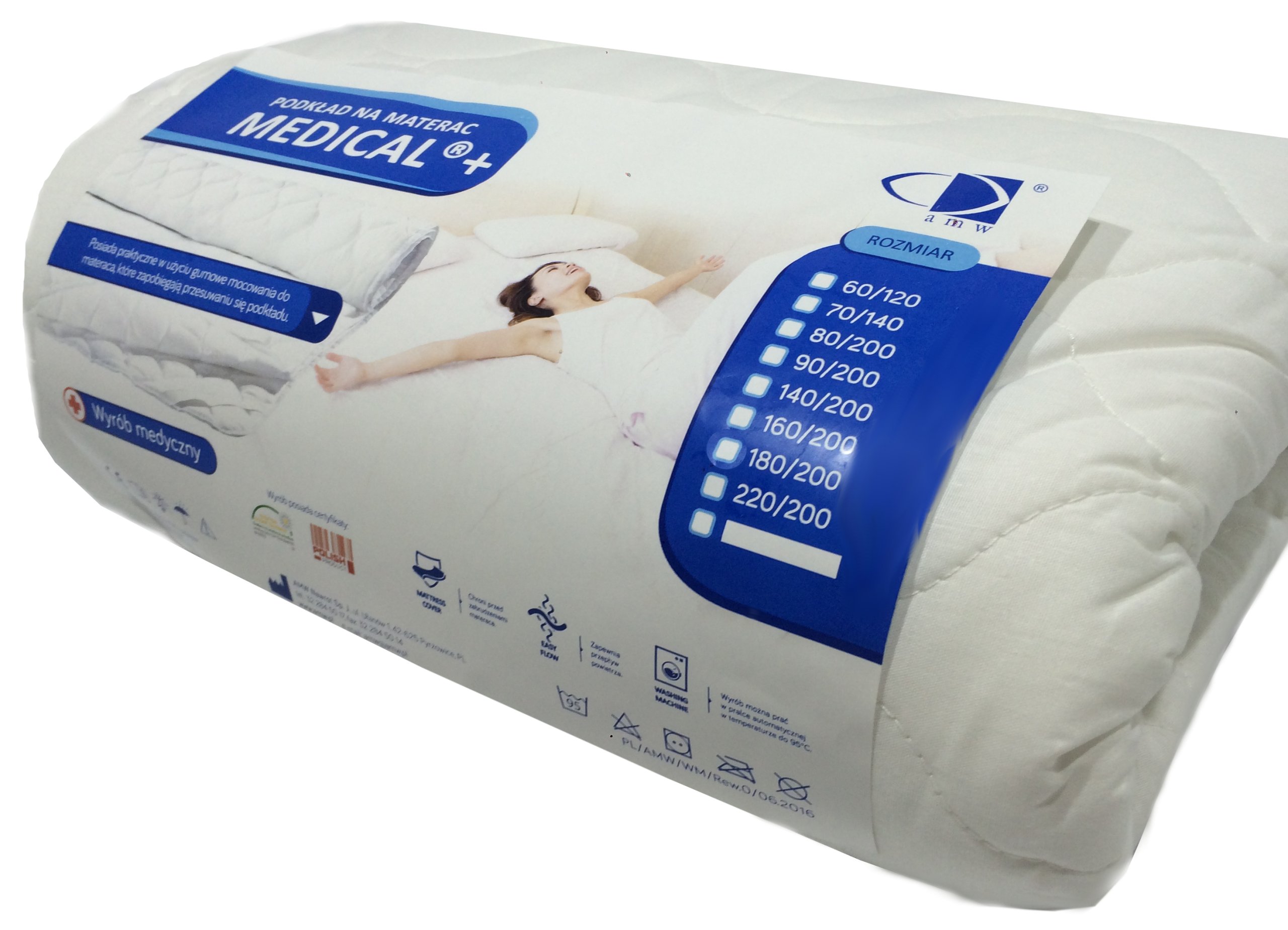 

Podkład Na Materac Ochraniacz 60x120 Medyczny