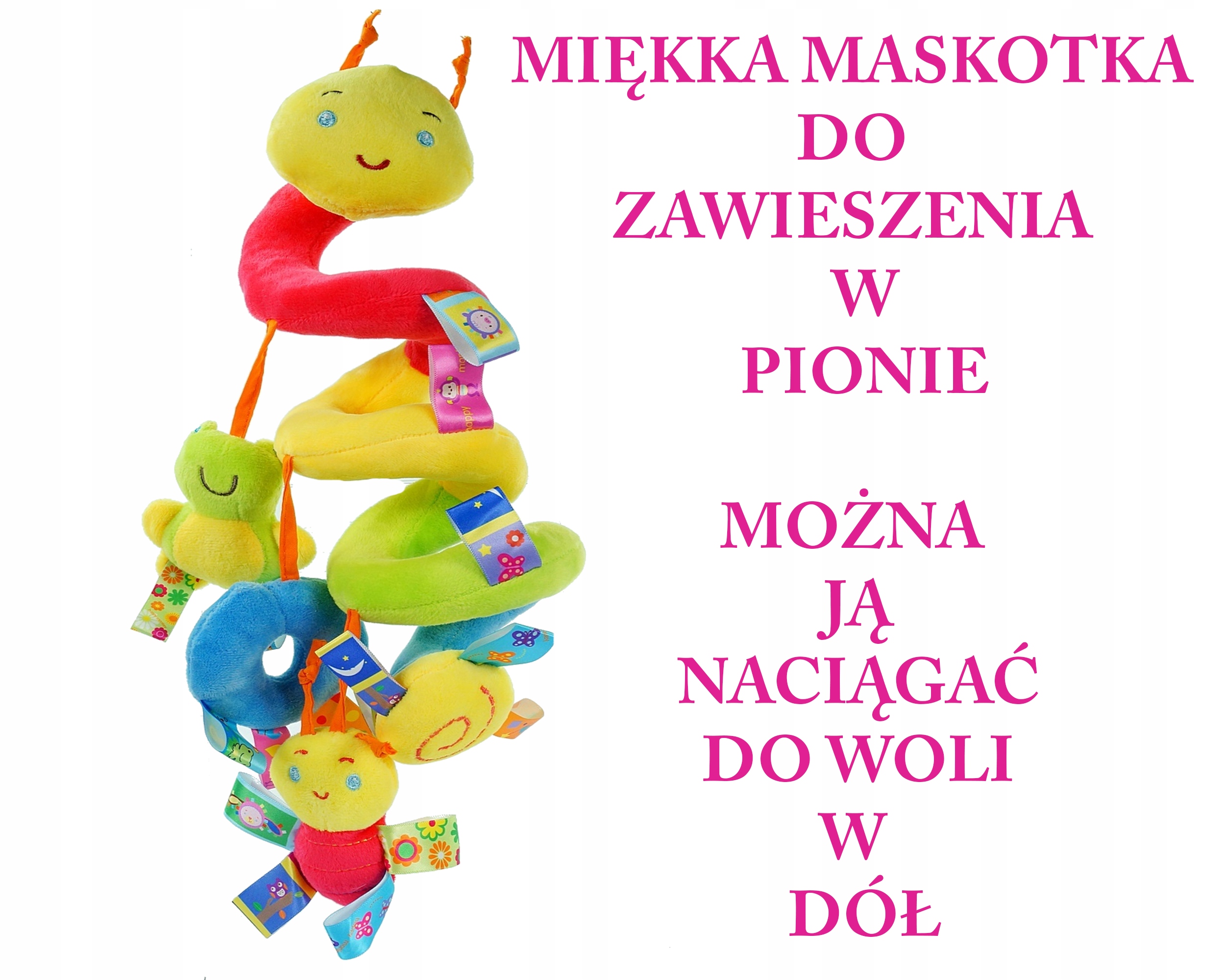 GRZECHOTKA DO WÓZKA ŁÓŻECZKA STONOGA E0397 EMAJ Płeć chłopcy dziewczynki