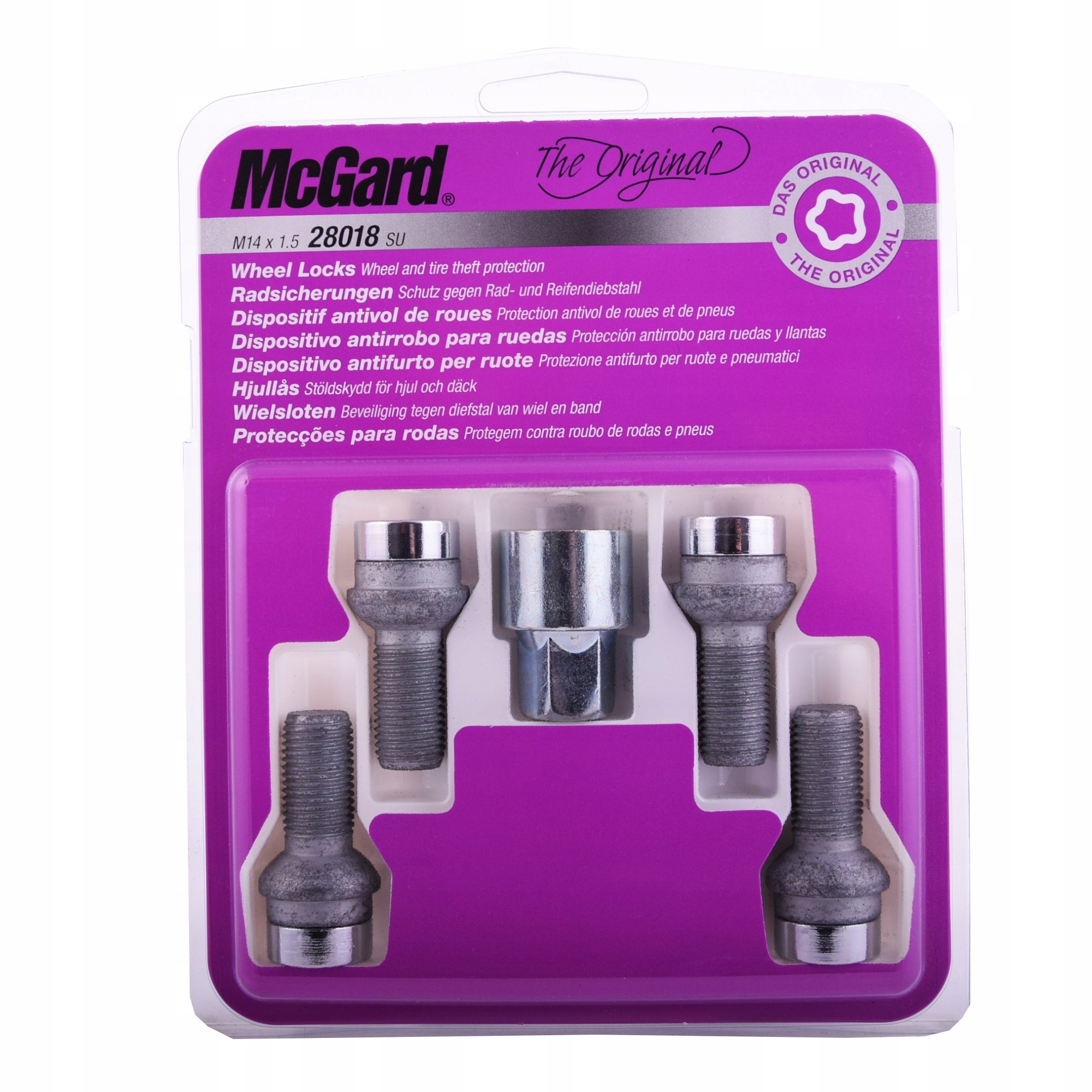 McGARD SRUBY ANTYKRADZIEZOWE VW T Roc 2017