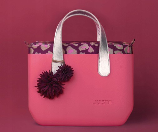 JU'STO PASEK NARAMIENNY DO TOREBKI EKOSKÓRA LILAC Płeć kobieta