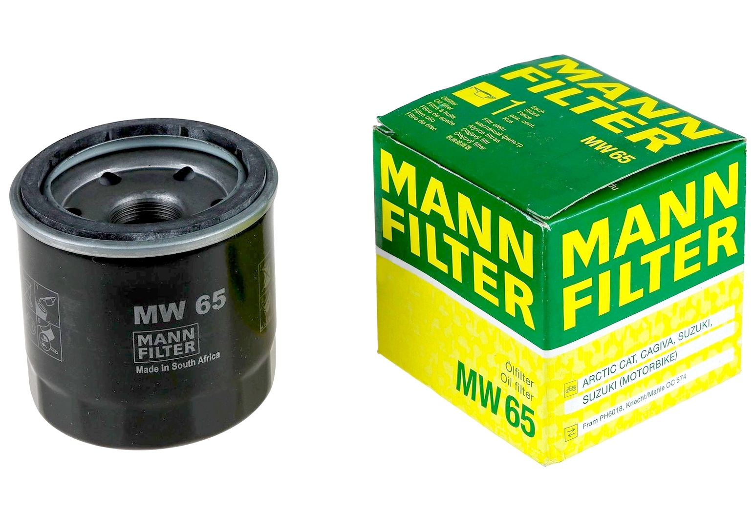 

Suzuki Gsf Gsx VL Vs Mann Filter MW65 Filtr Oleju