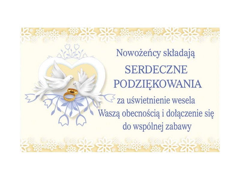 

Naklejki,Nalepki na opakowanie Ciasto Ślub - DG032