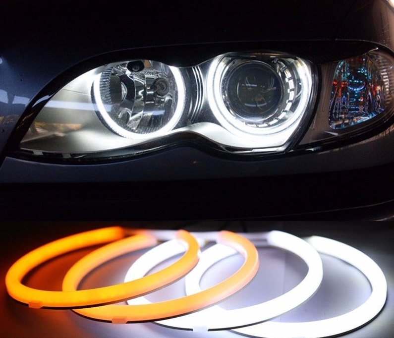 Ringi LED BMW E30 E32 E34 2w1 Kierunki dzienne Manufacturer SHR Germany