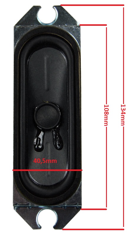 Głośnik montażowy szerokopasmowy 10W 4ohm (88) Kod producenta 80412F22