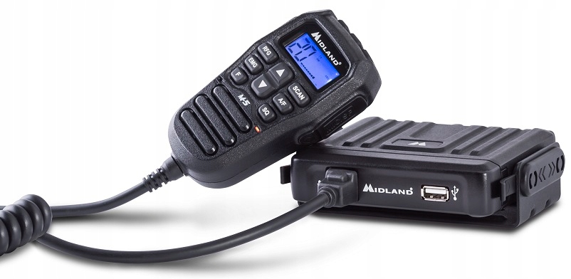 РАДИО CB В ГРУШЕ MIDLAND M-5 + АНТЕННА SIRIO OMEGA