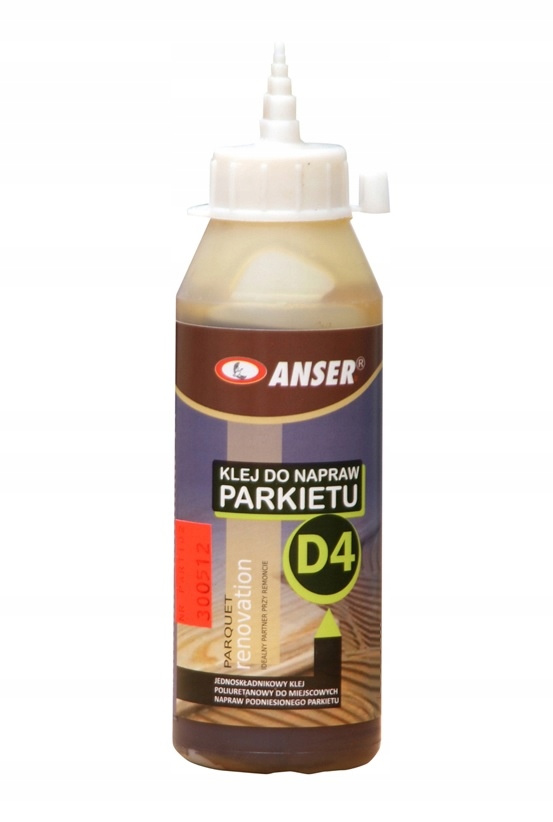 

Klej wodoodporny do napraw parkietu D4 250 ml