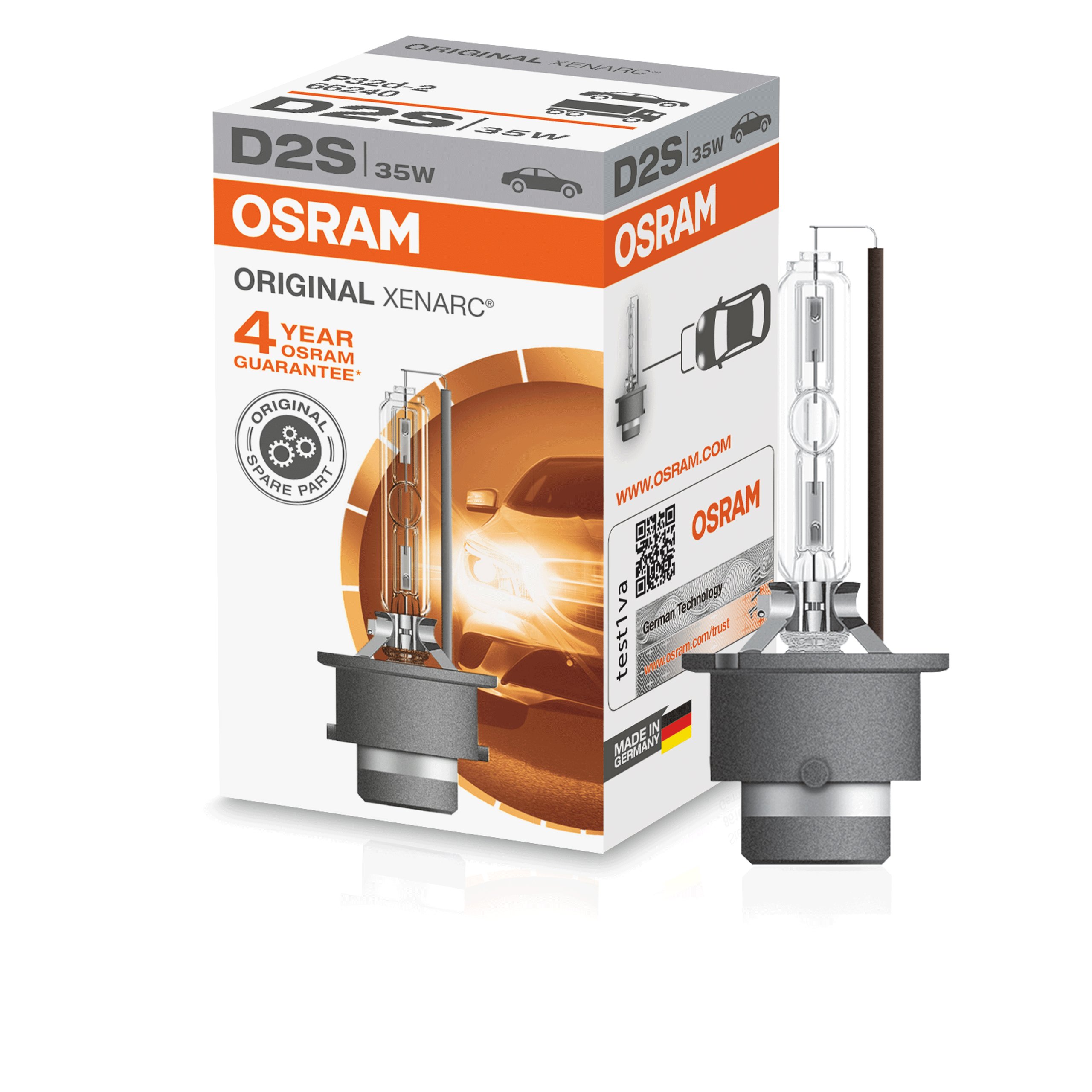 

Osram D2S Xenon Xenarc Original Żarnik Palnik 35W