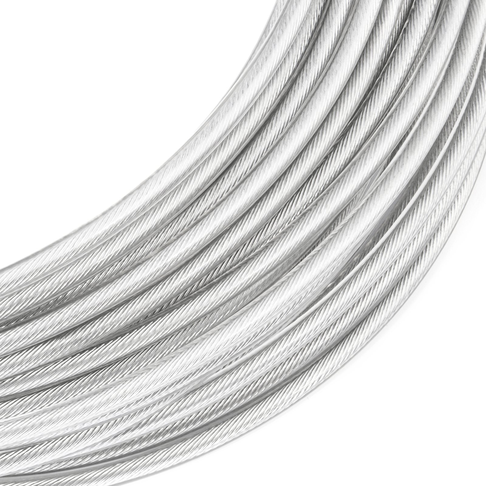 

Lina linka stalowa Pcv 2/3mm 6x7 30mb
