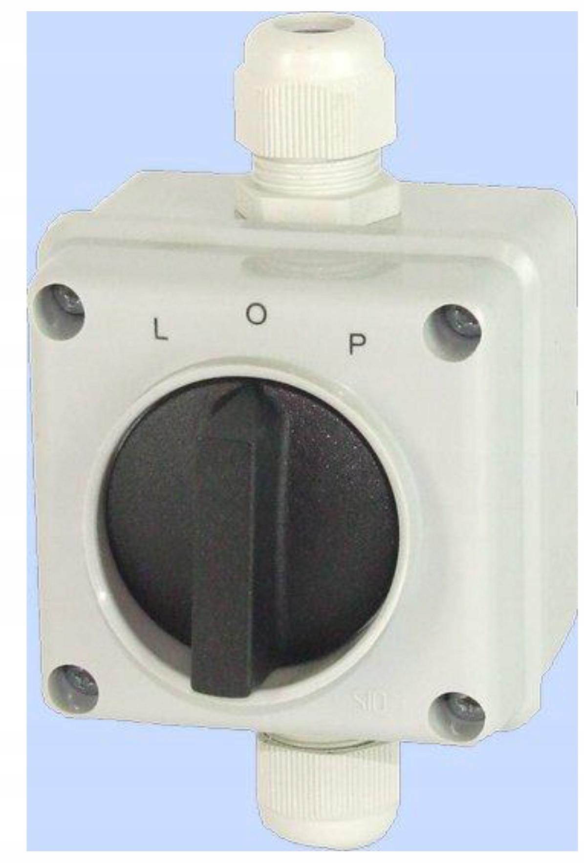 Łącznik krzywkowy L-0-P 12A w obudowie lewo prawo Typ gniazda Listwa