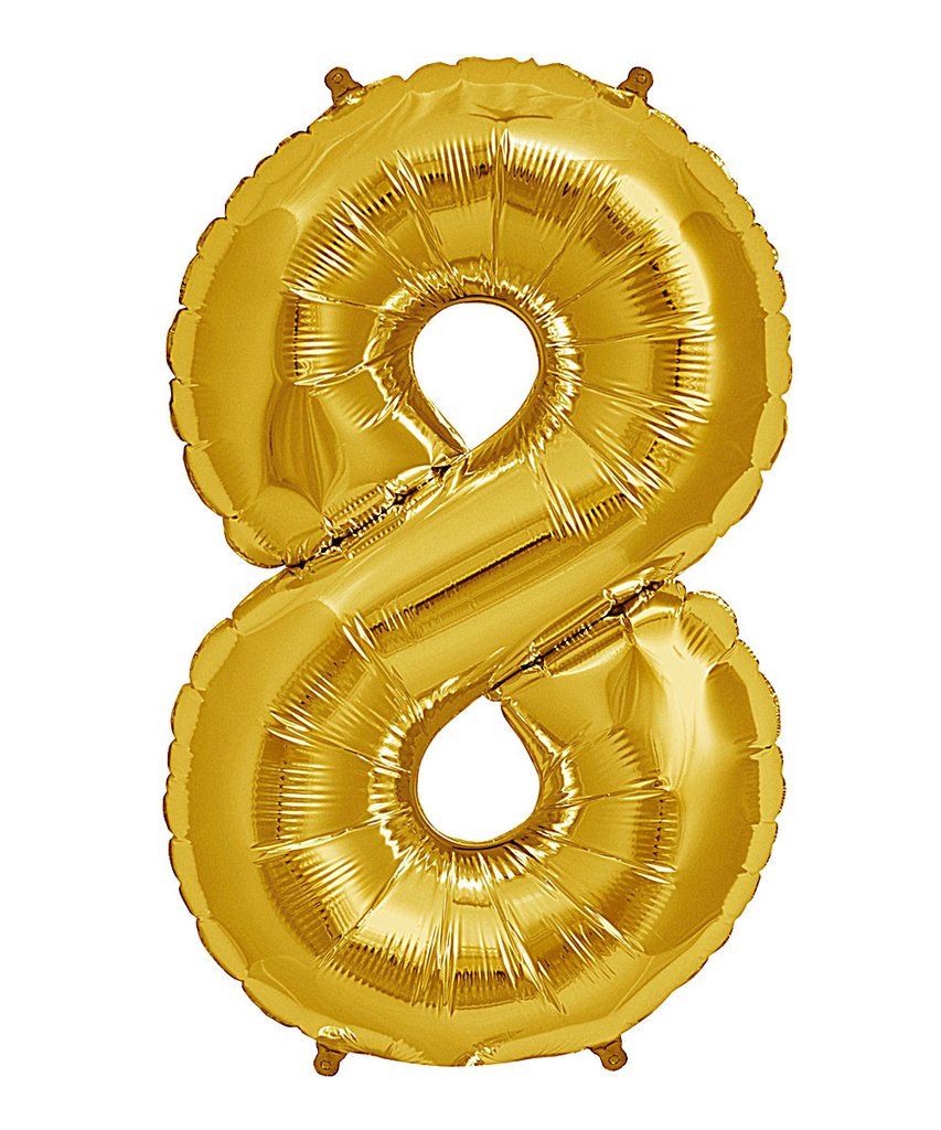 

Balon W Kształcie Cyfry 8 Duża Liczba Cyfra 80 CM!