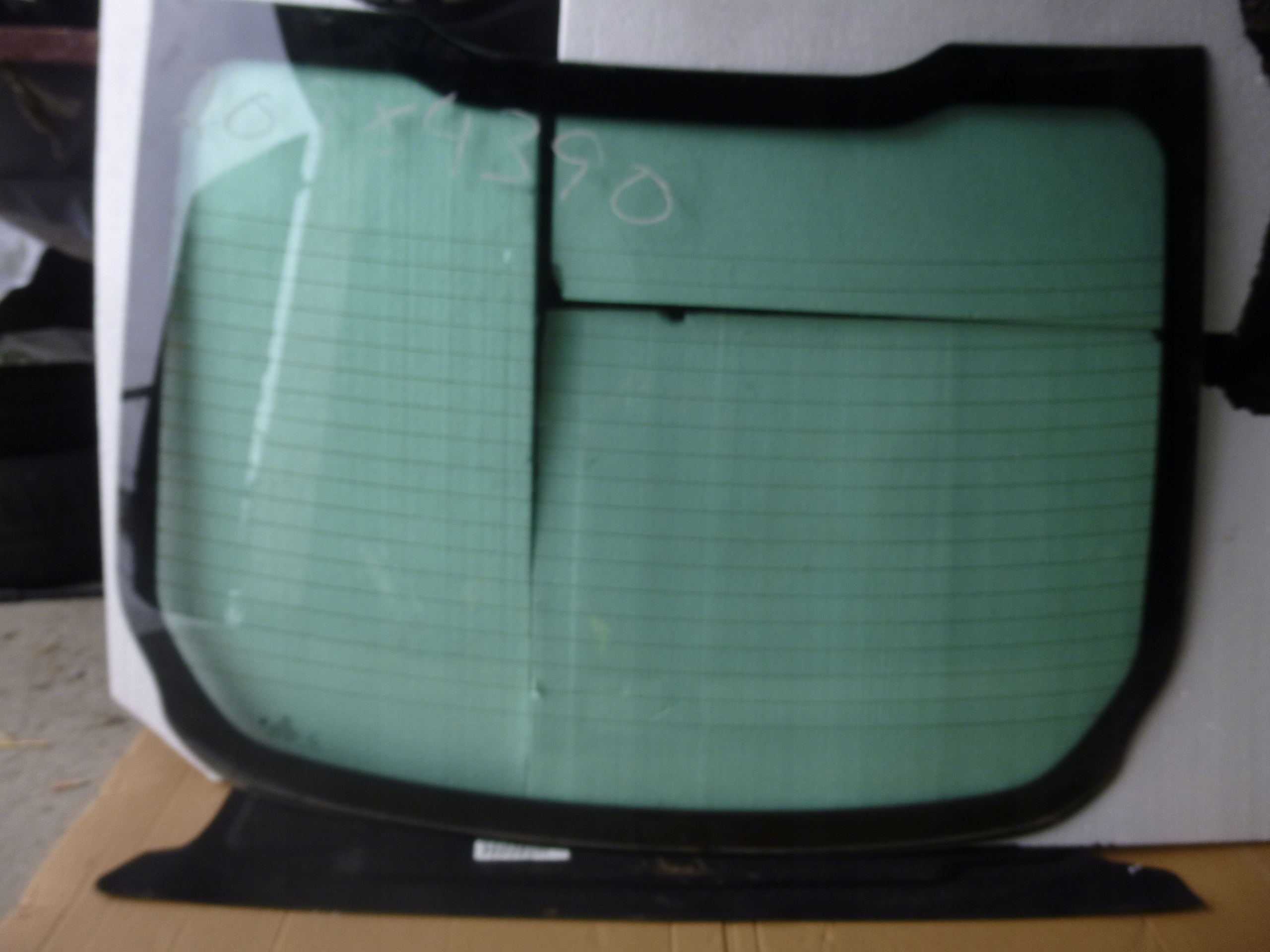 1214358 - FORD MONDEO MK5 FUSION ЗАДНЄ СКЛО