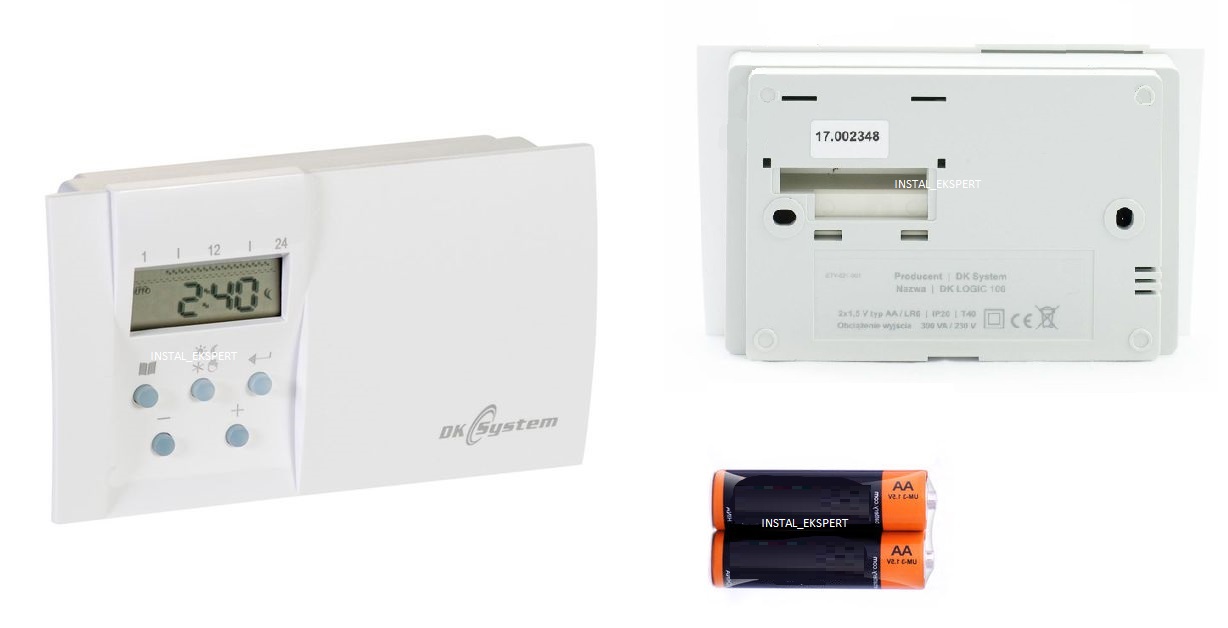 Termostat Pokojový Regulátor Dksystem Dk Logic 100