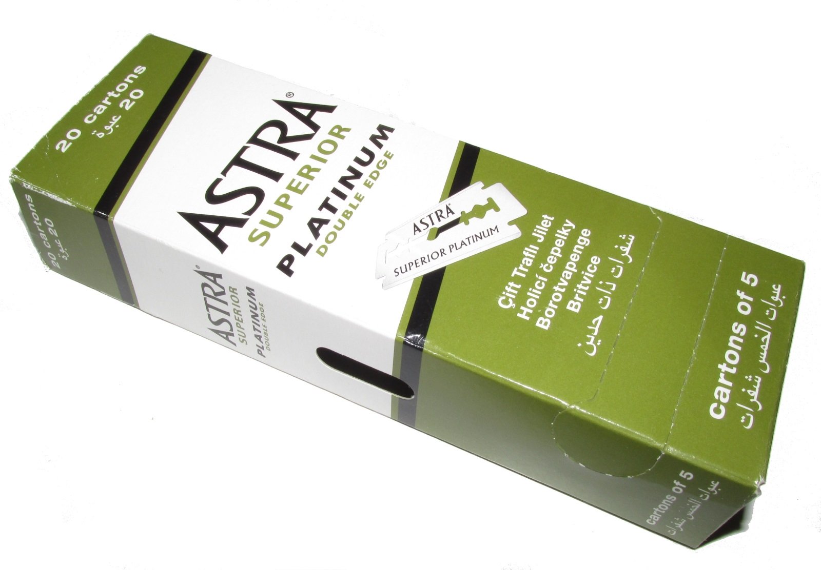 

Astra Superior Platinum Żyletki 100 Sztuk