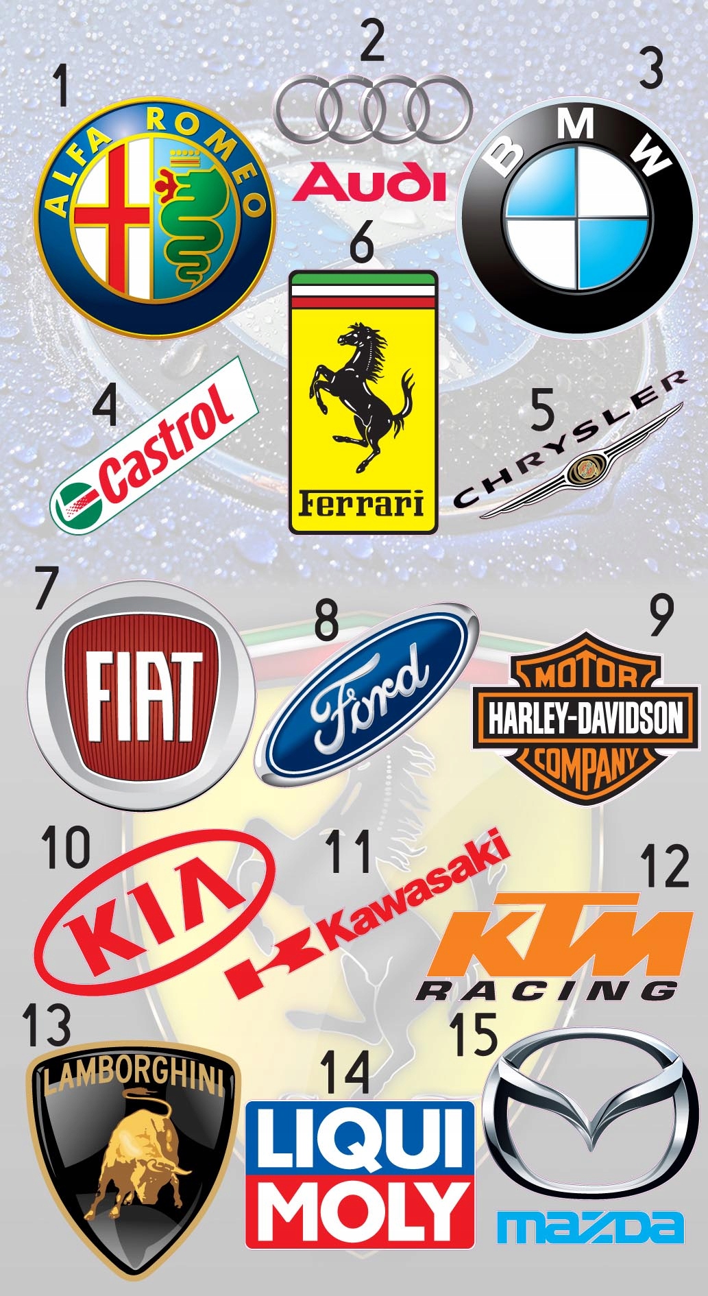 NAKLEJKI ŚCIENNE BMW AUDI MERCEDES SAMOCHODY 120cm Płeć Chłopcy Dziewczynki