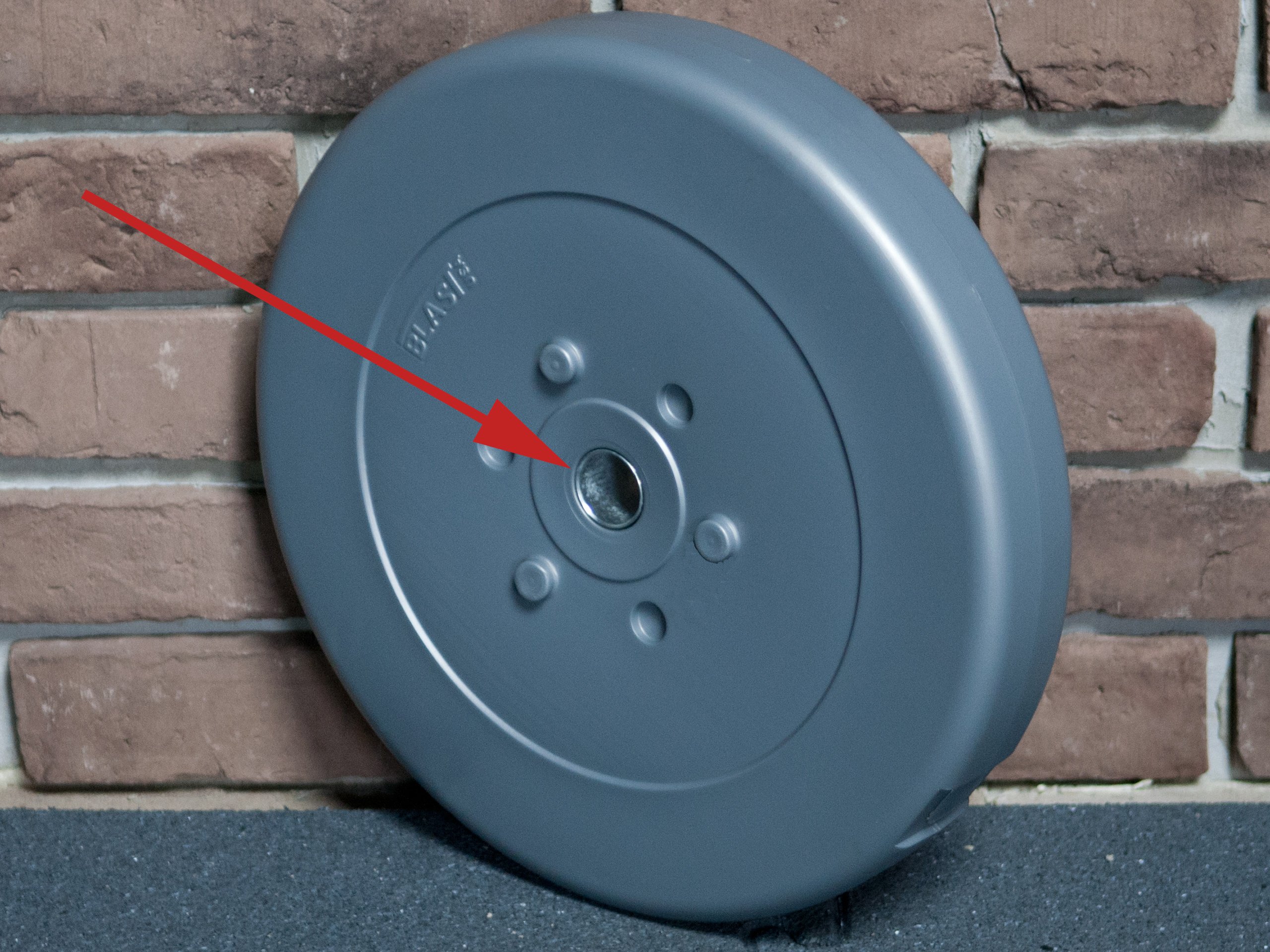 OBCIĄŻENIE CIĘŻAR - 10 KG - METALOWY PIERŚCIEŃ !!! Model Bitumiczne