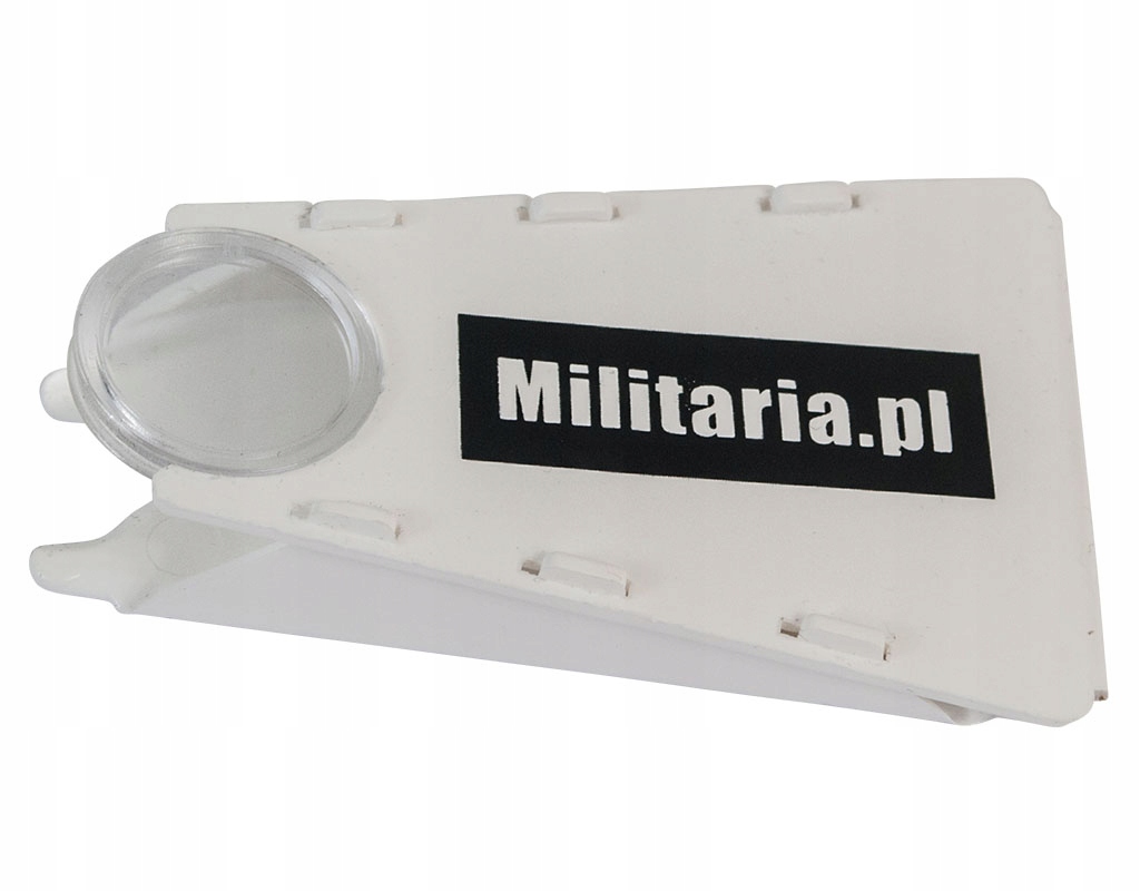 

Kleszczołapka Militaria.pl z lupą