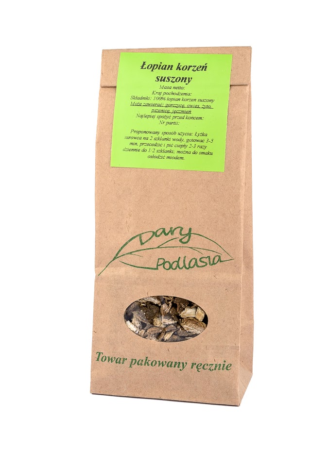 

Łopian korzeń Zioła 50g Dary Podlasia