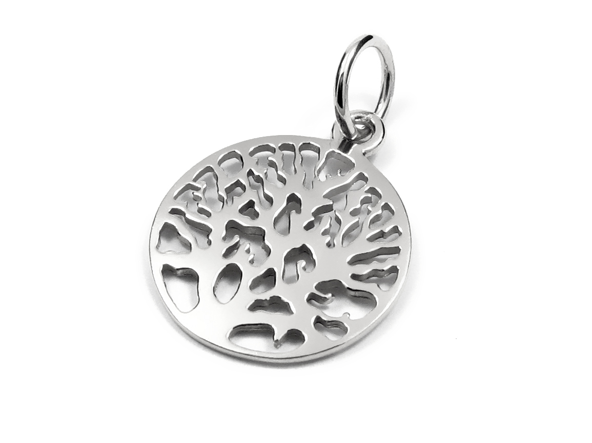 

Srebrna zawieszka charms Drzewo Życia srbero 925