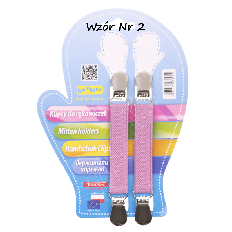 Klipsy Do Rękawiczek Kocyka Zabawek 8 KOLORÓW Rozmiar 14