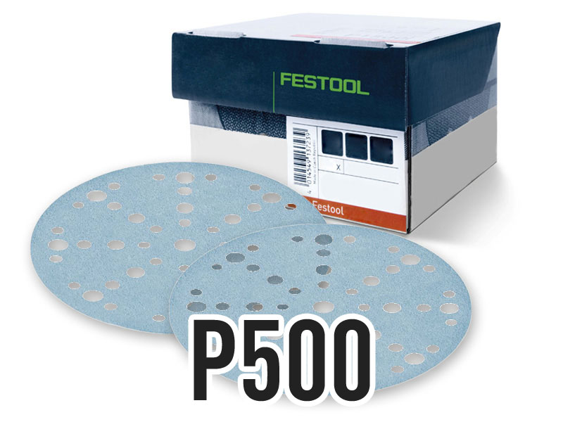 

Festool Papier Krążki Granat 150 mm P500 575173