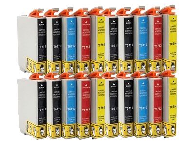 

20 Tusze Do Epson Stylus SX410 SX415 SX510W Chip