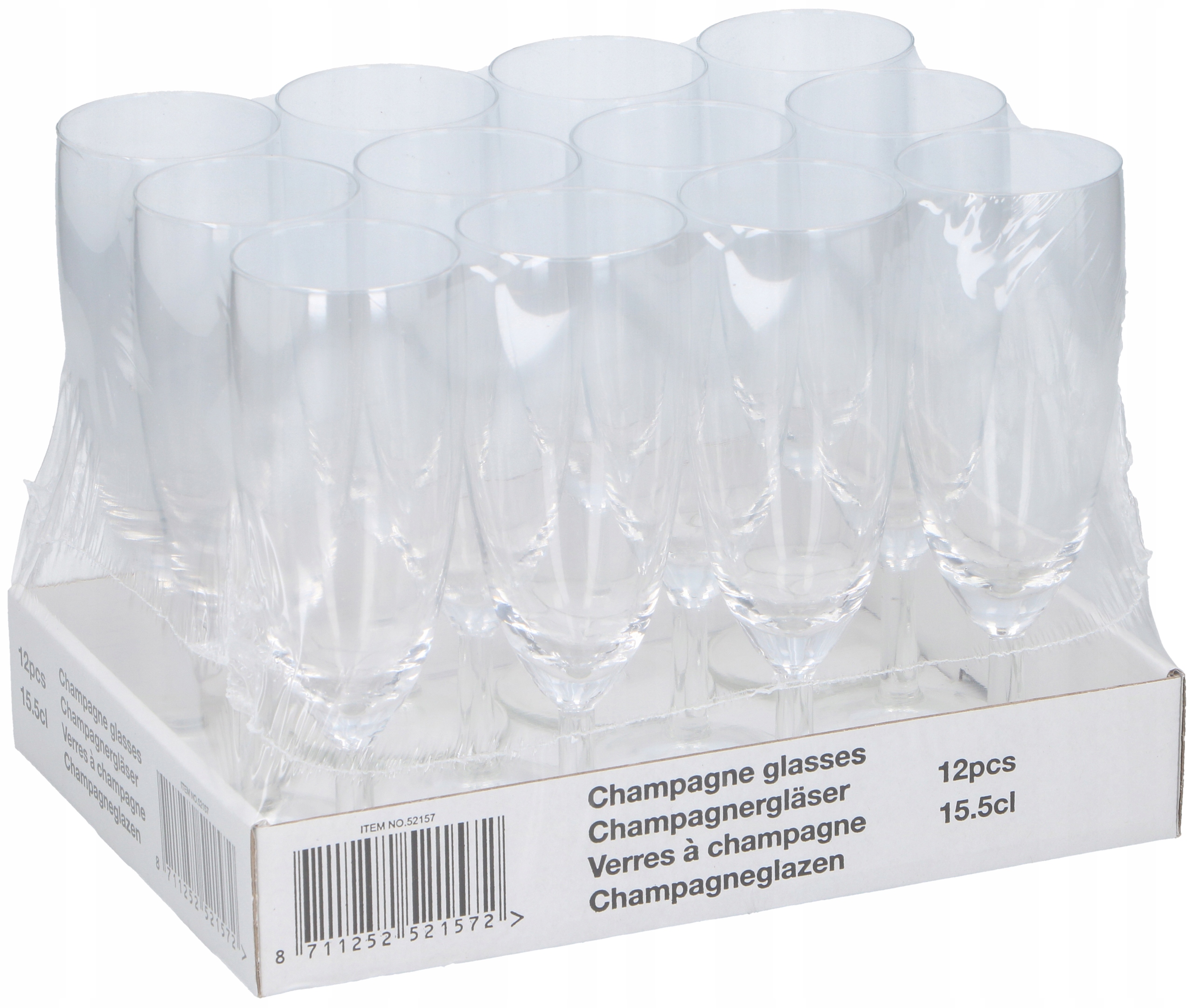 ZESTAW KIELISZKÓW DO SZAMPANA KIELISZKI 12 SZT 572