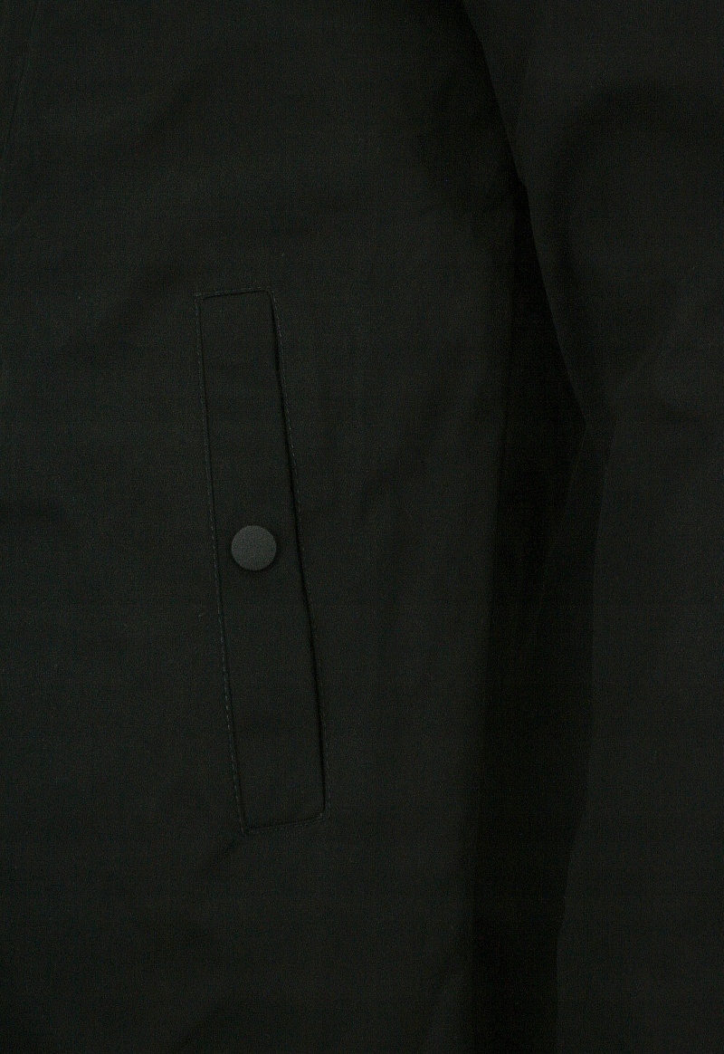 Elegancki Płaszcz - Czarny - Brave Soul - M Rozmiar M