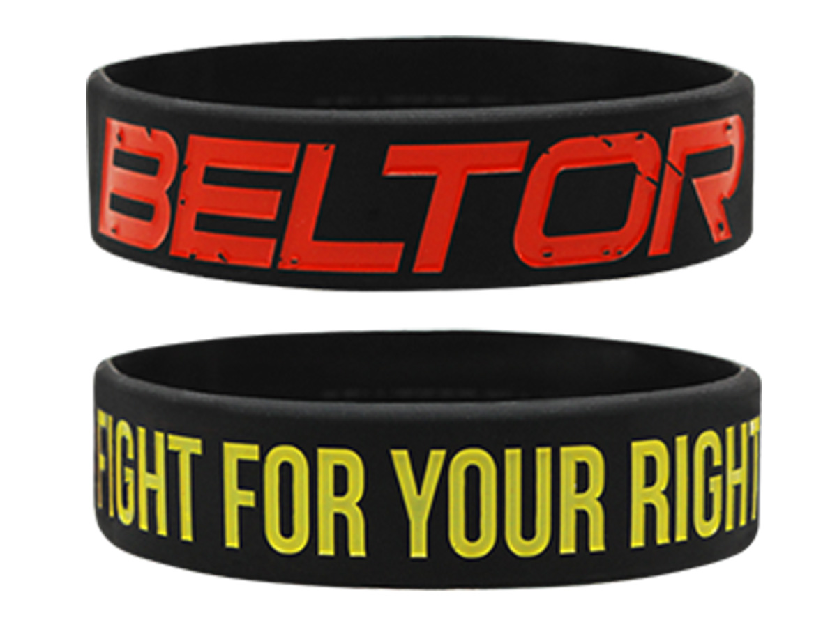 BELTOR OPASKA NA NADGARSTEK SILIKONOWA WRISTBAND FIGHT FOR YOUR RIGHT