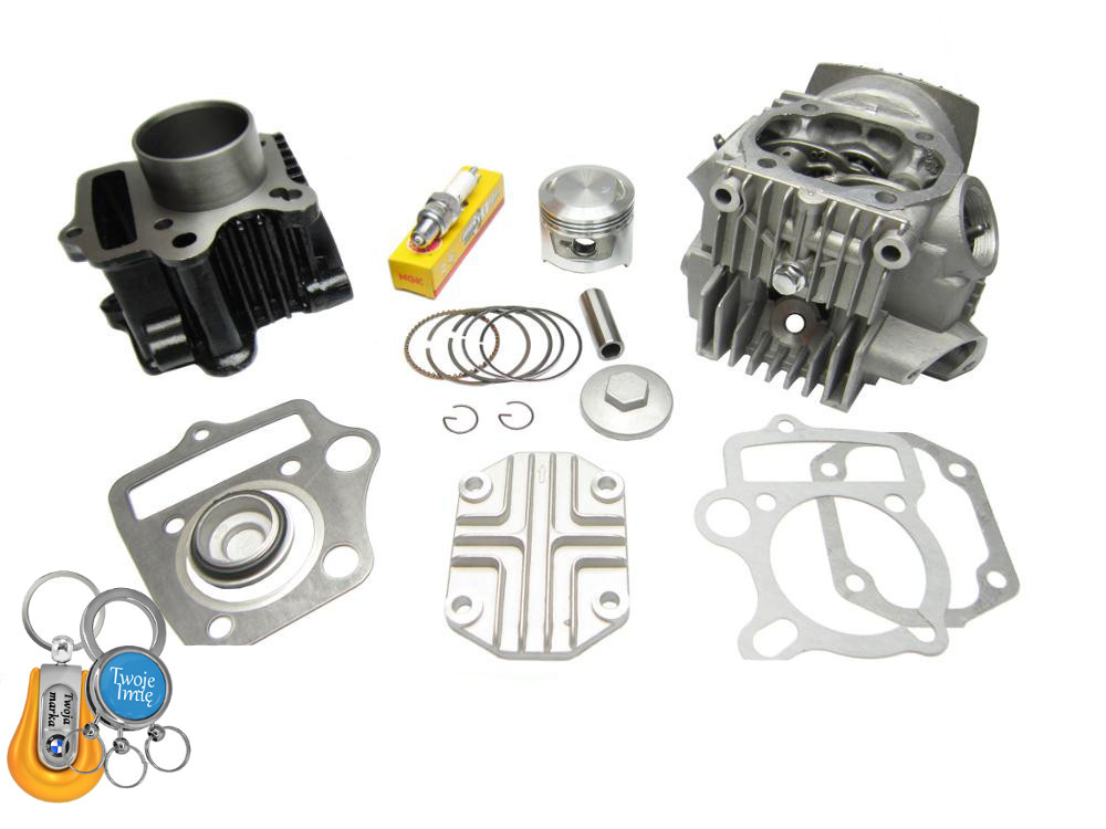 

Cylinder Głowica 80cc kpl Romet Ogar 900 A500 WS50