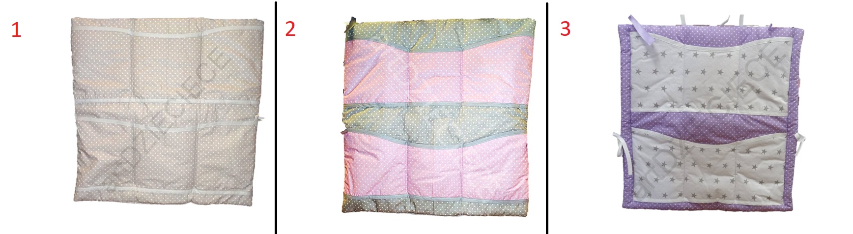 Przybornik Organizer 6 kieszeni ! Grochy Gwiazdki Płeć chłopcy dziewczynki