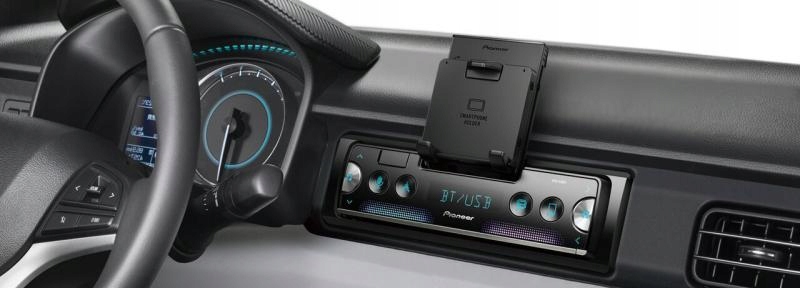 PIONEER SPH-10BT Bluetooth USB Spotify AUDI A6 C5 Funkcie zvukový ekvalizér prehrávanie hudby z iPhone/iPod odnímateľný panel