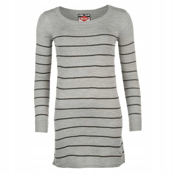 LEE COOPER modny markowy długi sweter long roz. M