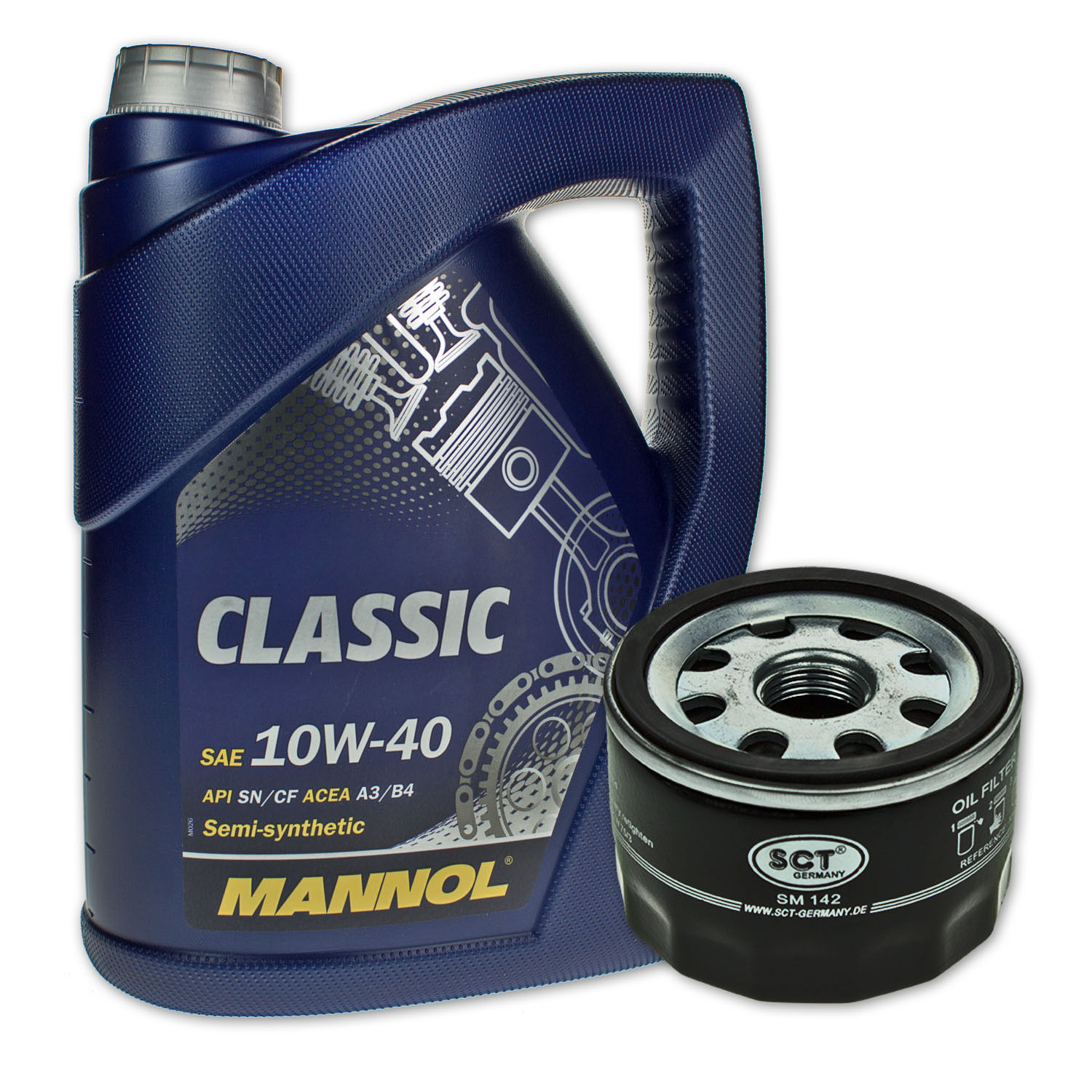 

Olej 10w40 5l+ filtr oleju Renualt Dacia OP643/3