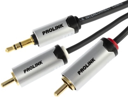 

Kabel 2RCA - Jack 3.5mm Prolink Futura Ftc 3m