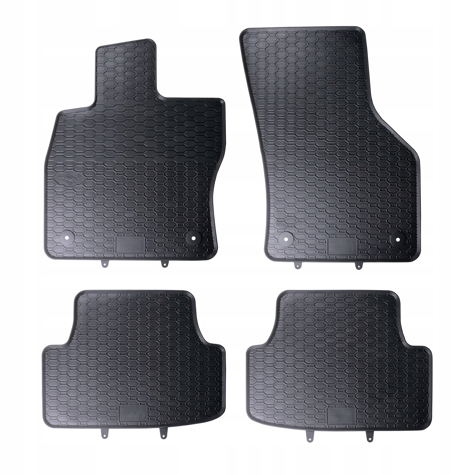 КОВРИКИ СТЕКЛООЧИСТИТЕЛЕЙ КОРЫТА КОВРИКИ РЕЗИНОВЫЕ SEAT LEON IV 2021 2022 2023