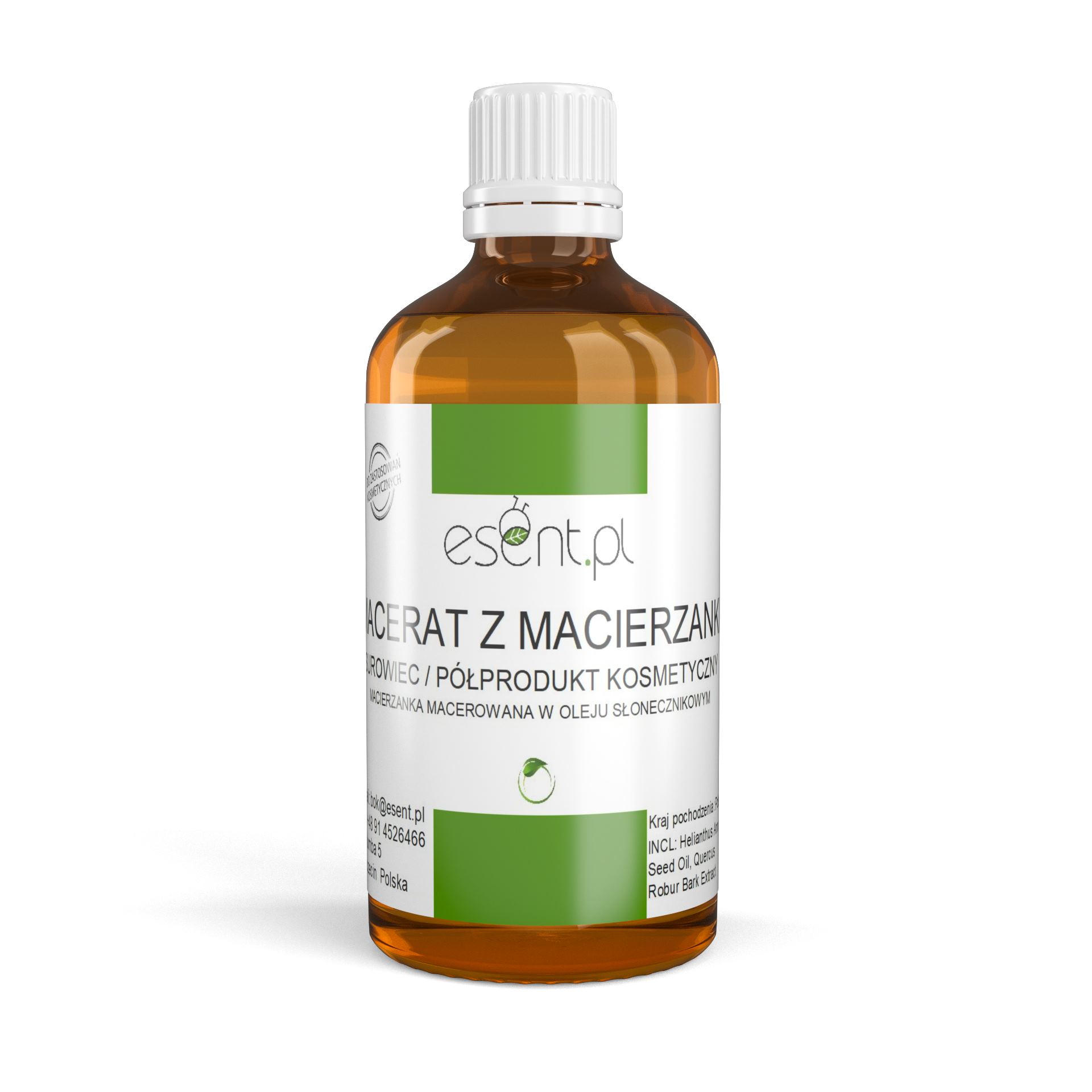

Macerat z Macierzanki 50ml-surowiec kosmetyczny
