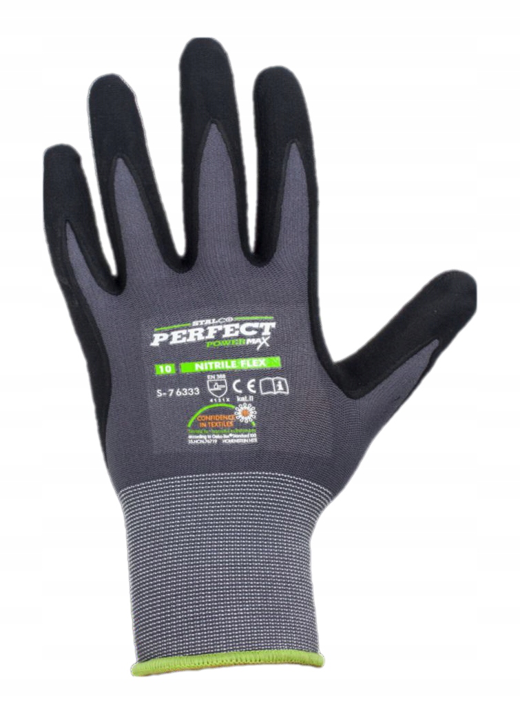 

Stalco Rękawice nylonowe S-nitrile flex 9