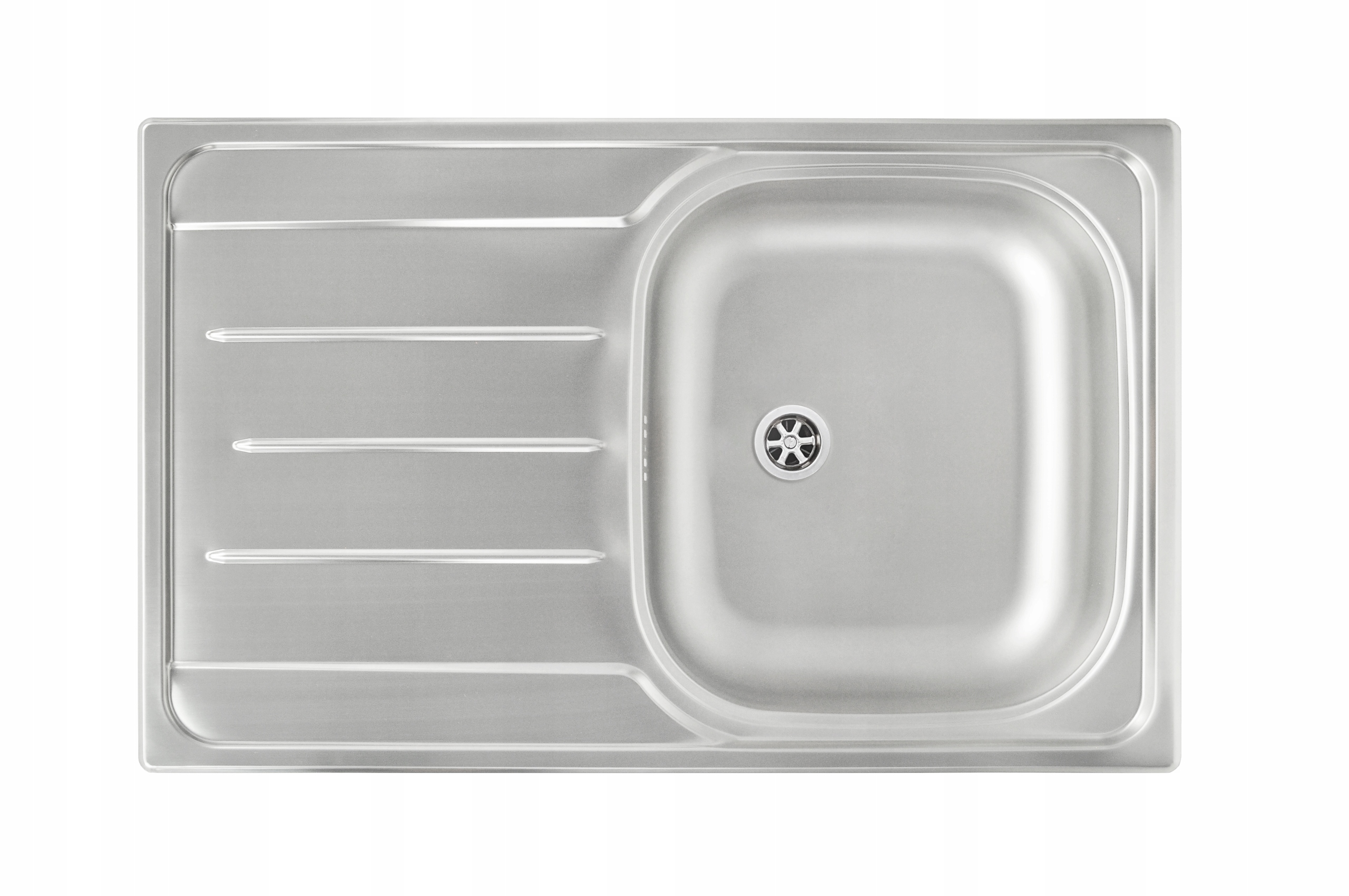 Zlew wpuszcz. 1komora zlewozmywak jedwab+syfon 870