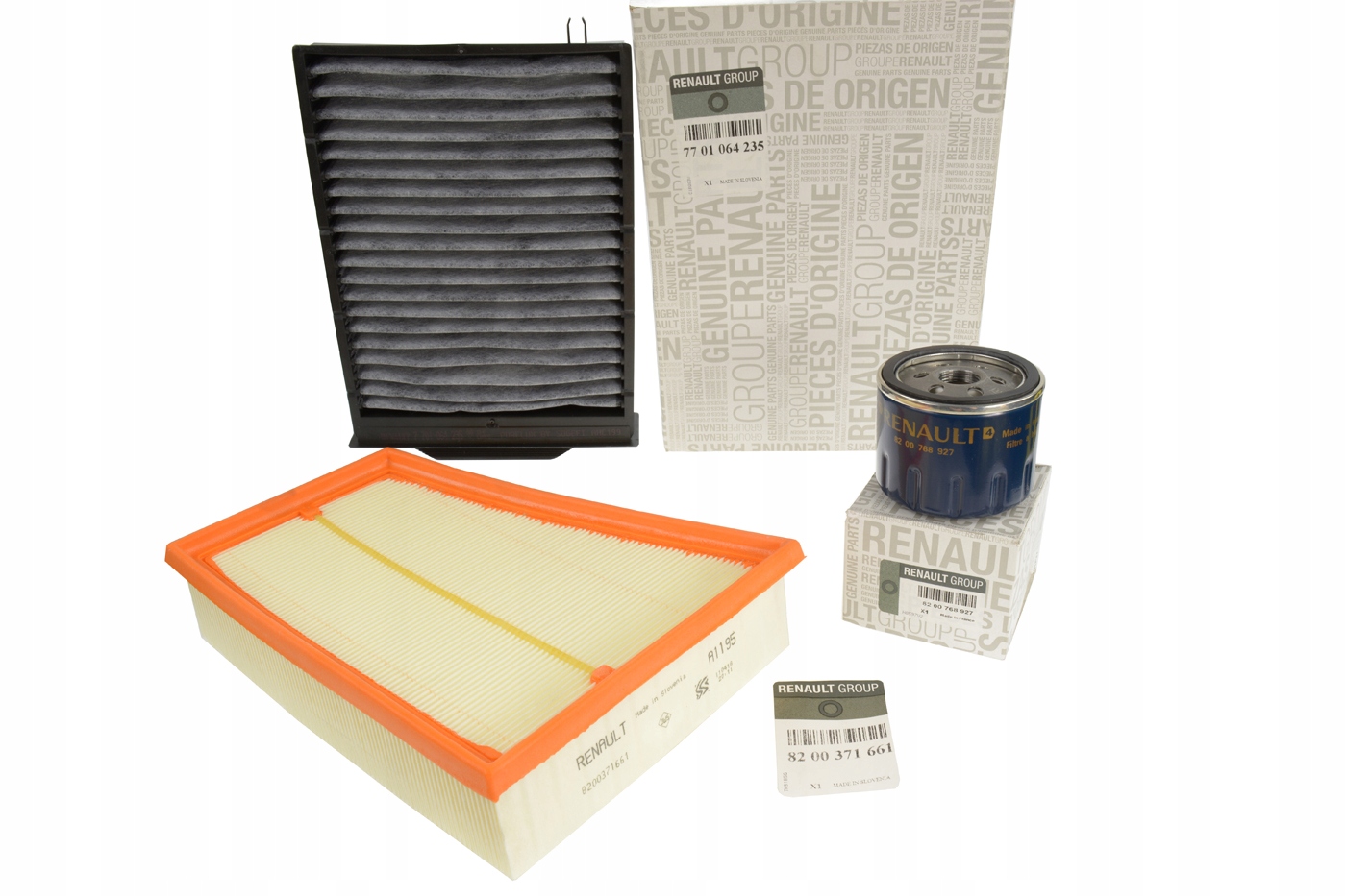 

Filtry Komplet 1.5 1.9 DCI Megane II Oryginał