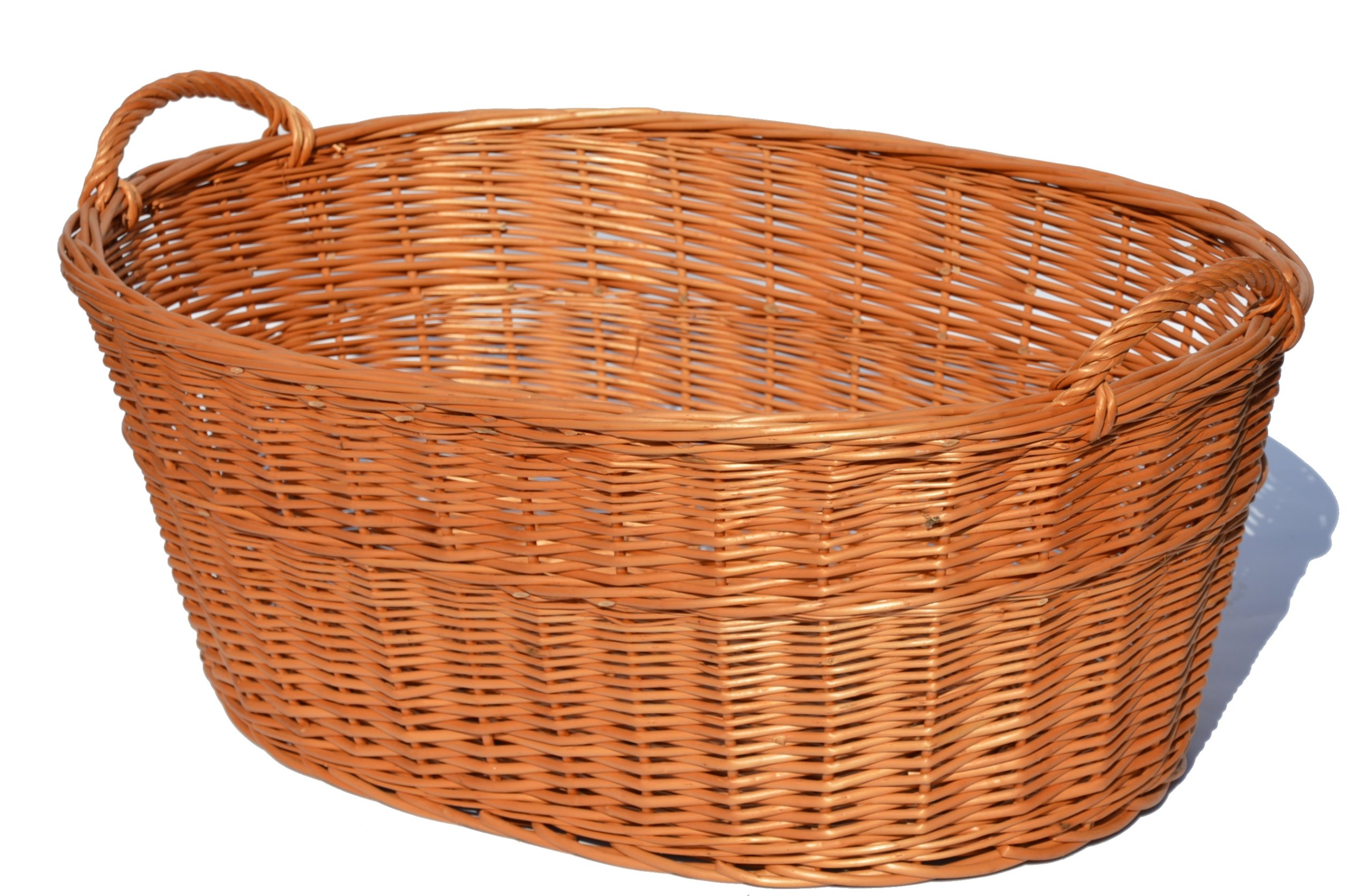 Kosz Maglowy na pranie bieliznę Wiklina 50cm Mocny